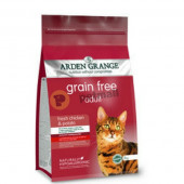 Хипоалергична суха храна за пораснали котки Arden Grange с прясно пиле и картфи, БЕЗ зърнени култури